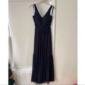 V Neck Ruched Bridesmaid Dress MORILEE by MADELINE GARDNER. NWT!!!